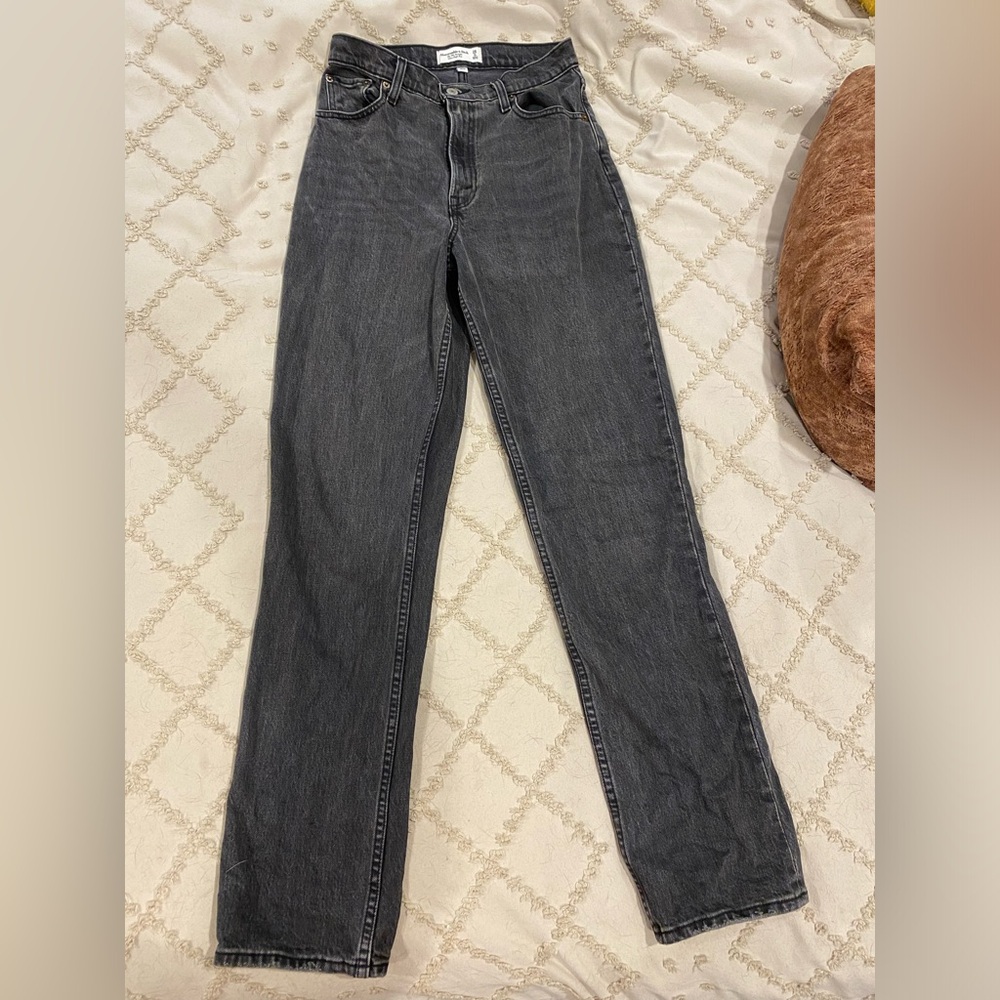 Abercrombie 90’s Straight Ultra High Rose Curve Love 26 L